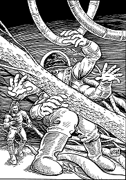 ZENTAPHER - Icho Tolot (und Atlan) PR 2084 Zeichner: Michael Wittmann © Heinrich Bauer Verlag KG, Hamburg