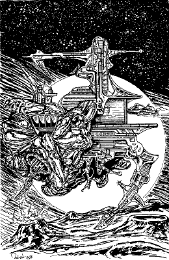 Raumfort PR 1916 Zeichner: Robert Straumann © Heinrich Bauer Verlag KG, Hamburg