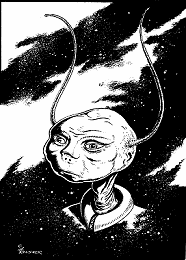 Impressionen - Alien (Mom'Serimer) PR 2047 Zeichner: Alfred Kelsner © Heinrich Bauer Verlag KG, Hamburg