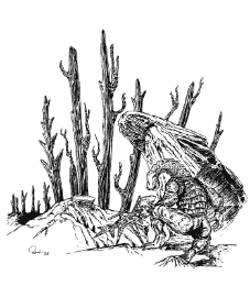 Impressionen - Auf der Lauer PR 1940 Zeichner: Robert Straumann © Heinrich Bauer Verlag KG, Hamburg