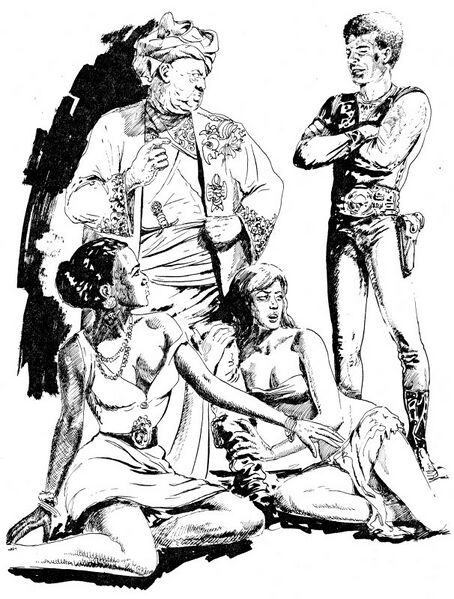 Impressionen Atlan 207 Zeichner: Johnny Bruck © Heinrich Bauer Verlag KG, Hamburg