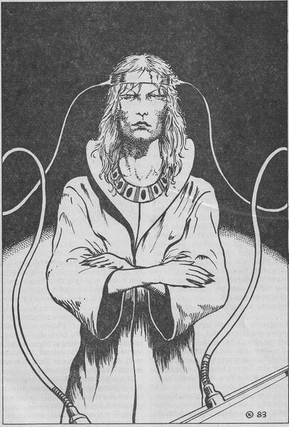 Cara Doz mit SERT-Band Atlan 607 Zeichner: Themistokles Kanellakis © Heinrich Bauer Verlag KG, Hamburg