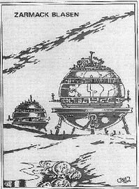 Zarmack-Blasen Atlan 369 Zeichner: Tais Teng © Heinrich Bauer Verlag KG, Hamburg