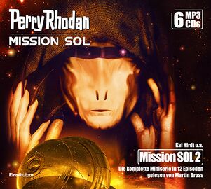Hörbücher Mission SOL 2 Sammelbox (6 MP3-CDs) Zeichner: Arndt Drechsler © Eins A Medien GmbH, Köln