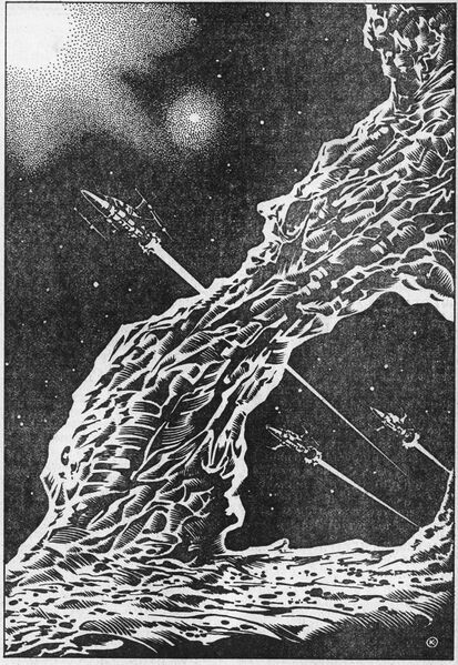 Impressionen Atlan 555 Zeichner: Themistokles Kanellakis © Heinrich Bauer Verlag KG, Hamburg