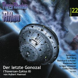 Hörspiel 22: Der letzte Gonozal (Traversan-Zyklus 8), Zeichner: Stefan Lechner, © Eins A Medien GmbH, Köln