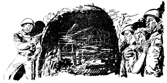 PR 47 Warten auf einen Angriff von Bios Zeichner: Johnny Bruck © Heinrich Bauer Verlag KG, Hamburg