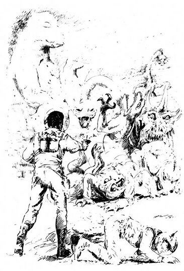 Impressionen Atlan 164 Zeichner: Johnny Bruck © Heinrich Bauer Verlag KG, Hamburg