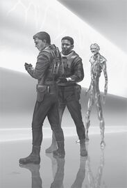 Clun'stal Niemand (bei Rhodan und Lloyd/Tschubai) PR 2554 Zeichner: Swen Papenbrock © Heinrich Bauer Verlag KG, Hamburg