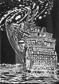 Die CASTRUM PEREGRINI (auf dem   Rio Grande) PR 2586 Zeichner: Michael Wittmann © Heinrich Bauer Verlag KG, Hamburg