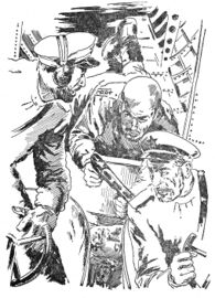 PR 24 General Tomisenkow kapert einen Hubschrauber Zeichner: Johnny Bruck © Heinrich Bauer Verlag KG, Hamburg