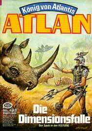 Heft Atlan 493 Zeichner: Johnny Bruck © Heinrich Bauer Verlag KG, Hamburg