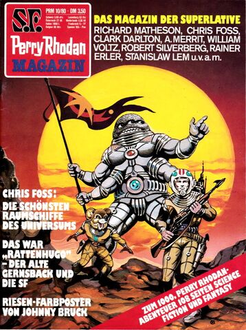 Band 20: Perry Rhodan Magazin 10/80 Zeichner: Themistokles Kanellakis © Heinrich Bauer Verlag KG, Hamburg