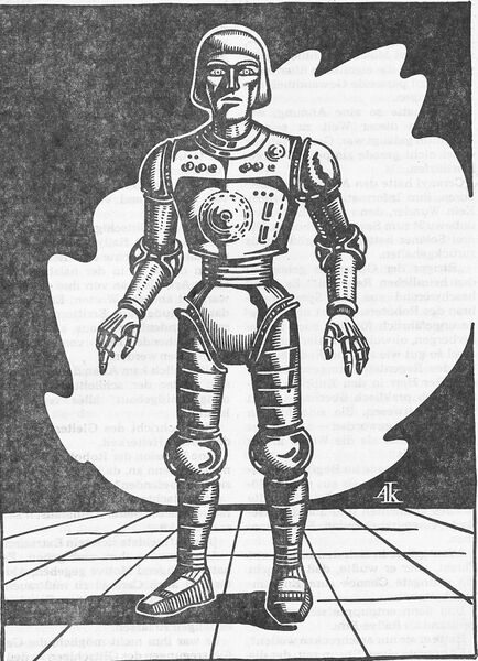 Impressionen Atlan 515 Zeichner: Alfred Kelsner © Heinrich Bauer Verlag KG, Hamburg