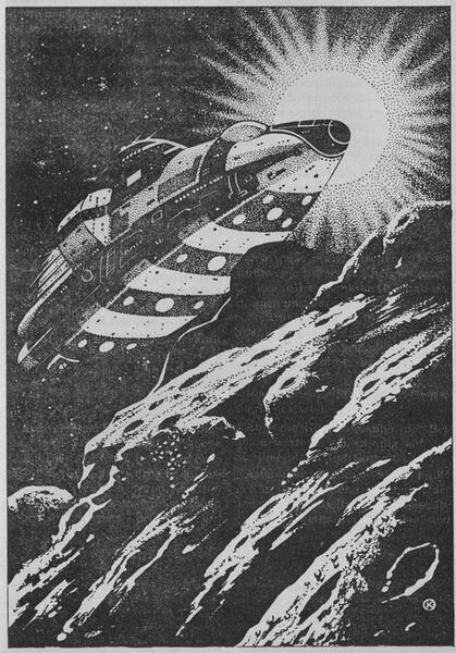 Impressionen Atlan 541 Zeichner: Themistokles Kanellakis © Heinrich Bauer Verlag KG, Hamburg