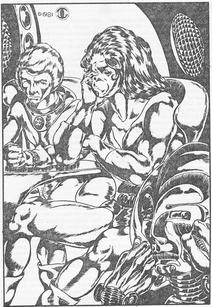 Impressionen Atlan 518 Zeichner: Dirk Geiling © Heinrich Bauer Verlag KG, Hamburg