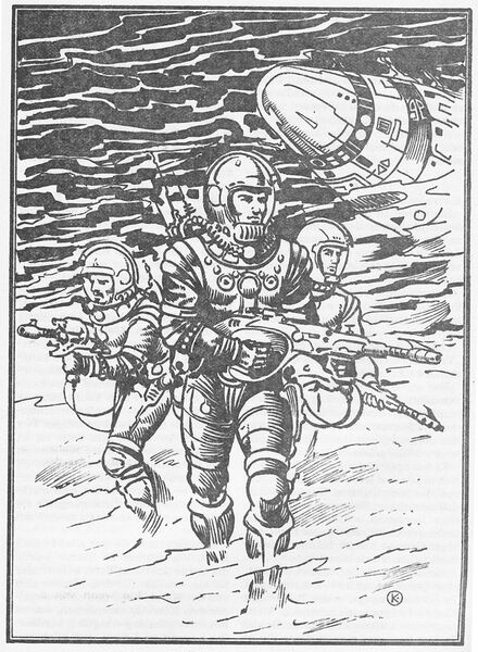 Impressionen Atlan 505 Zeichner: Themistokles Kanellakis © Heinrich Bauer Verlag KG, Hamburg