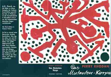 Kunstedition Band 2 Zeichner: A. R. Penck, © Moewig, Zsolnay und Penck