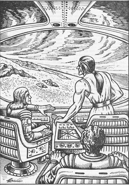 Impressionen Atlan 515 Zeichner: Alfred Kelsner © Heinrich Bauer Verlag KG, Hamburg