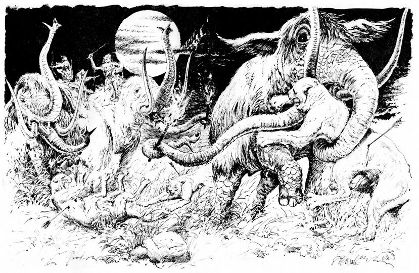 Rodamons im Einsatz Atlan 175 Zeichner: Johnny Bruck © Heinrich Bauer Verlag KG, Hamburg