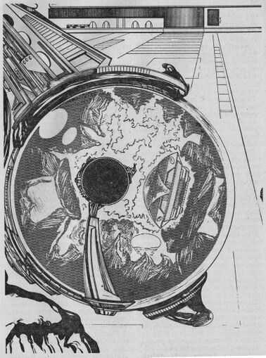 Impressionen Atlan 796 Zeichner: Robert Straumann © Heinrich Bauer Verlag KG, Hamburg