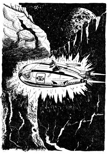 Impressionen Atlan 127 Zeichner: Johnny Bruck © Heinrich Bauer Verlag KG, Hamburg