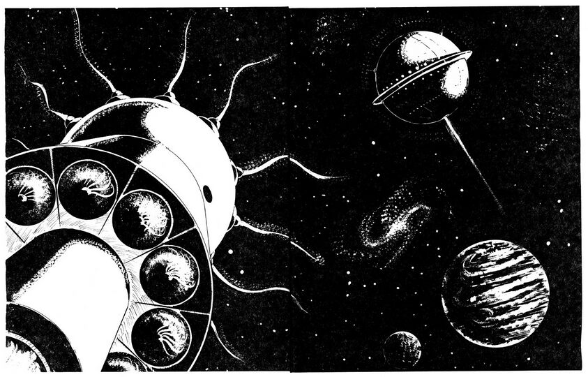 Impressionen Atlan 136 Zeichner: Johnny Bruck © Heinrich Bauer Verlag KG, Hamburg