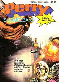 PERRY Sammelband Nr. 25 Titelbildzeichner: Johnny Bruck © Heinrich Bauer Verlag KG, Hamburg