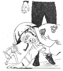 John Marshall und Tako Kakuta PR 34 – Illustration 4 Zeichner: Johnny Bruck © Heinrich Bauer Verlag KG