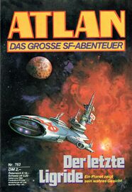Heft Atlan 763 Zeichner: H.-G. Hauptmann © Heinrich Bauer Verlag KG, Hamburg