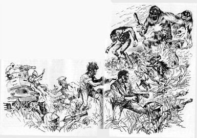 PR 425: Angriff der Präbios Zeichner: Johnny Bruck © Heinrich Bauer Verlag KG, Hamburg