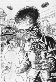 Der Lichtlose - Tonkihn (in Sivquox auf Sivkadam) PR 2169 Zeichner: Michael Wittmann © Heinrich Bauer Verlag KG, Hamburg