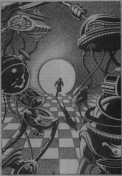 Impressionen Atlan 546 Zeichner: Themistokles Kanellakis © Heinrich Bauer Verlag KG, Hamburg