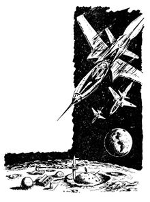 Arkonidische Raumjäger PR 9 – Illustration 2 Zeichner: Johnny Bruck © Heinrich Bauer Verlag KG