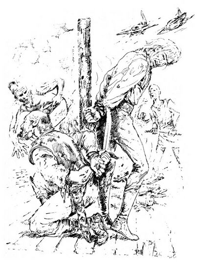 Impressionen Atlan 162 Zeichner: Johnny Bruck © Heinrich Bauer Verlag KG, Hamburg