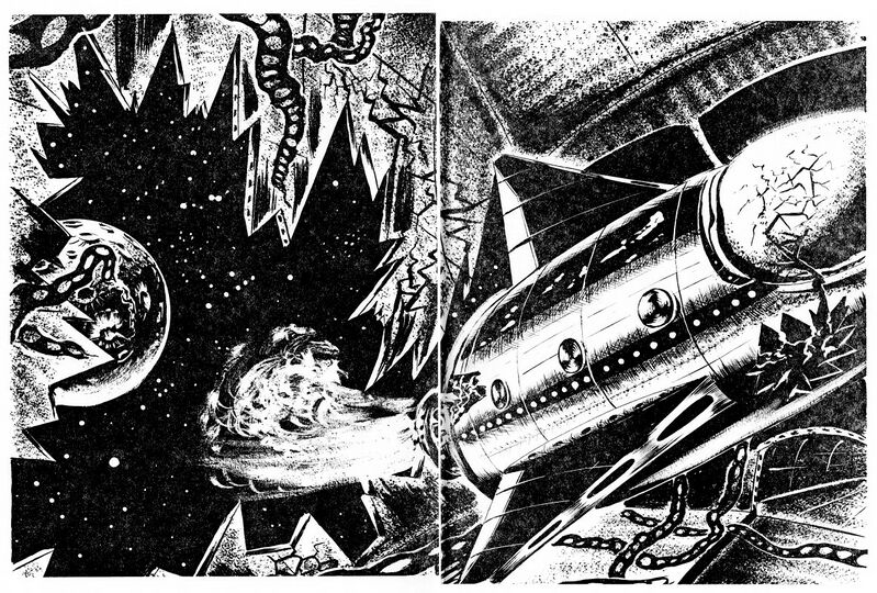 Impressionen Atlan 144 Zeichner: Johnny Bruck © Heinrich Bauer Verlag KG, Hamburg