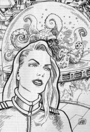 Überlegungen - Acari da Vivo (und ein Mooff) PR 2115 Zeichner: Michael Wittmann © Heinrich Bauer Verlag KG, Hamburg