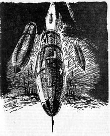 PR 438: Raketenüberfall Zeichner: Johnny Bruck © Heinrich Bauer Verlag KG, Hamburg