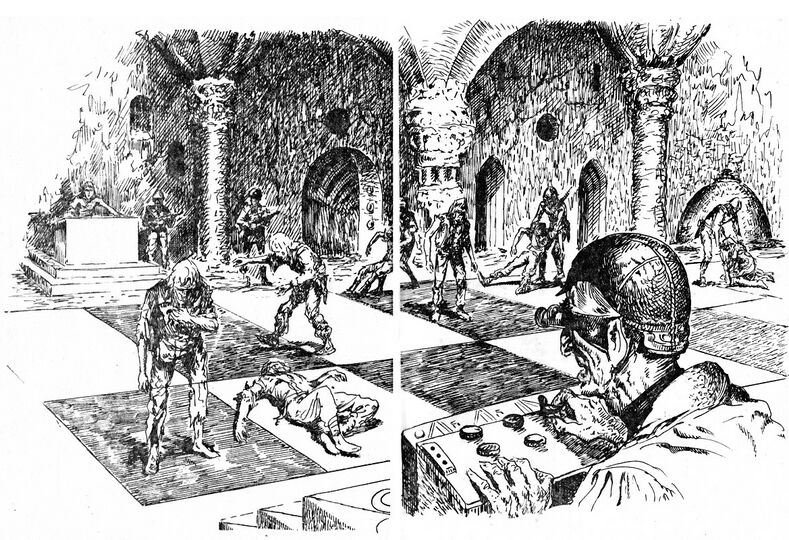 Impressionen Atlan 120 Zeichner: Johnny Bruck © Heinrich Bauer Verlag KG, Hamburg