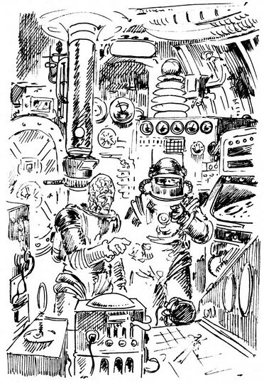 Impressionen Atlan 104 Zeichner: Johnny Bruck © Heinrich Bauer Verlag KG, Hamburg