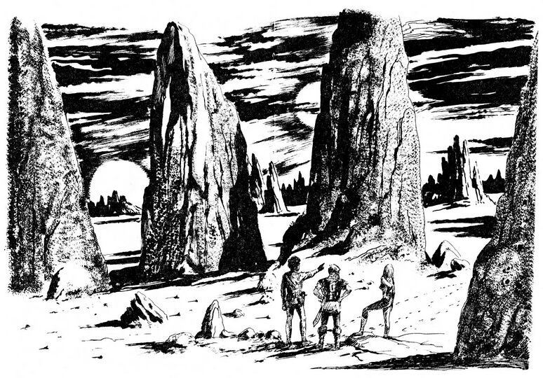 Impressionen Atlan 166 Zeichner: Johnny Bruck © Heinrich Bauer Verlag KG, Hamburg