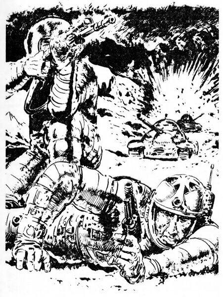 Impressionen Atlan 223 Zeichner: Johnny Bruck © Heinrich Bauer Verlag KG, Hamburg