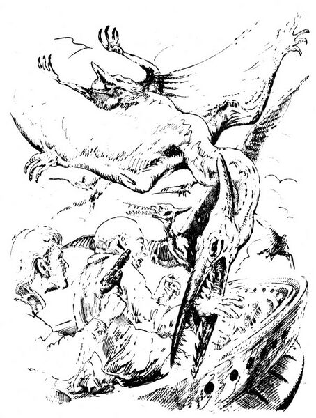 Impressionen Atlan 222 Zeichner: Johnny Bruck © Heinrich Bauer Verlag KG, Hamburg