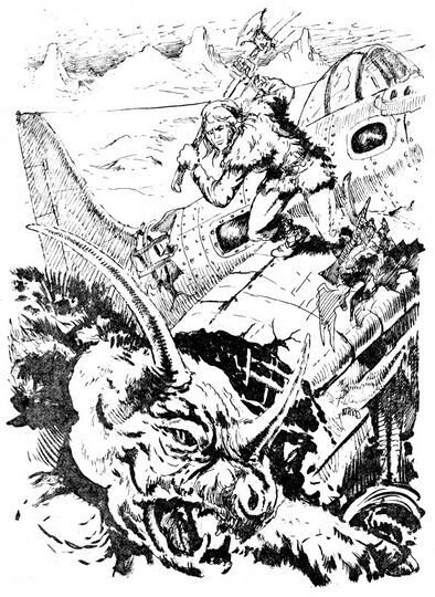 Impressionen Atlan 196 Zeichner: Johnny Bruck © Heinrich Bauer Verlag KG, Hamburg