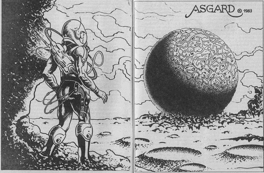 Atlan vor Asgard Atlan 622 Zeichner: Themistokles Kanellakis © Heinrich Bauer Verlag KG, Hamburg