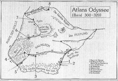 Atlans Odyssee (Atlan 300 –320) Atlan 320 Zeichner: Horst Hoffmann © Heinrich Bauer Verlag KG, Hamburg