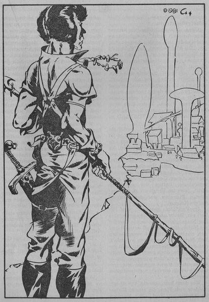 Impressionen Atlan 534 Zeichner: Dirk Geiling © Heinrich Bauer Verlag KG, Hamburg