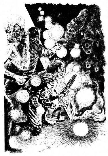 Impressionen Atlan 177 Zeichner: Johnny Bruck © Heinrich Bauer Verlag KG, Hamburg