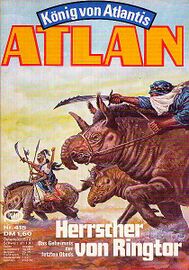 Heft Atlan 415 Zeichner: Johnny Bruck © Heinrich Bauer Verlag KG, Hamburg