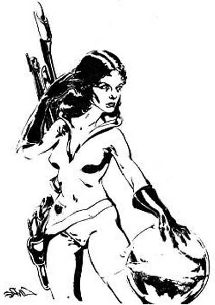 Impressionen Atlan 529 Zeichner: Udo Linke © Heinrich Bauer Verlag KG, Hamburg